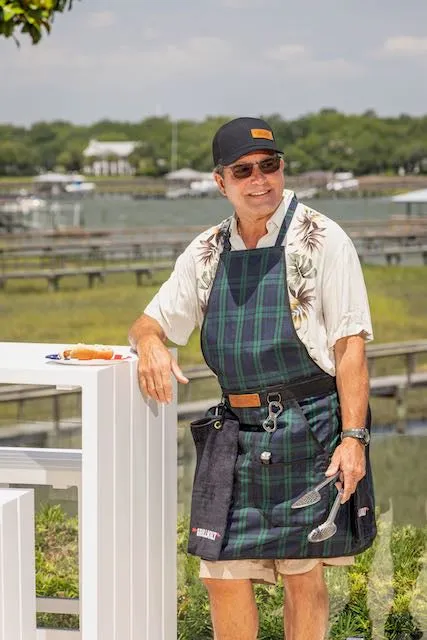 GRILLKILT | Grilling Apron with Bib| Black Watch Tartan