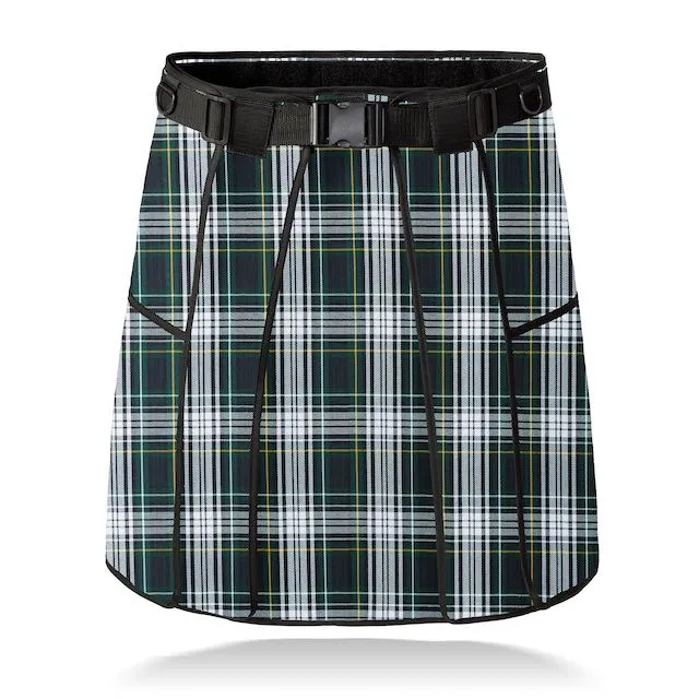 GRILLKILT | Grilling Apron with Bib | Irish Tartan