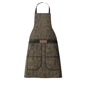 GRILLKILT | Grilling Apron With Bib | Vintage Camo