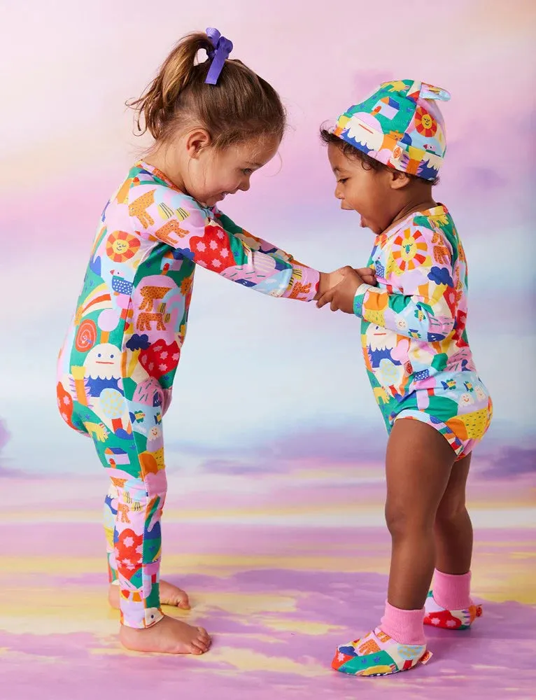 HALCYON NIGHTS RAINBOW VALLEY BABY BOOTIES
