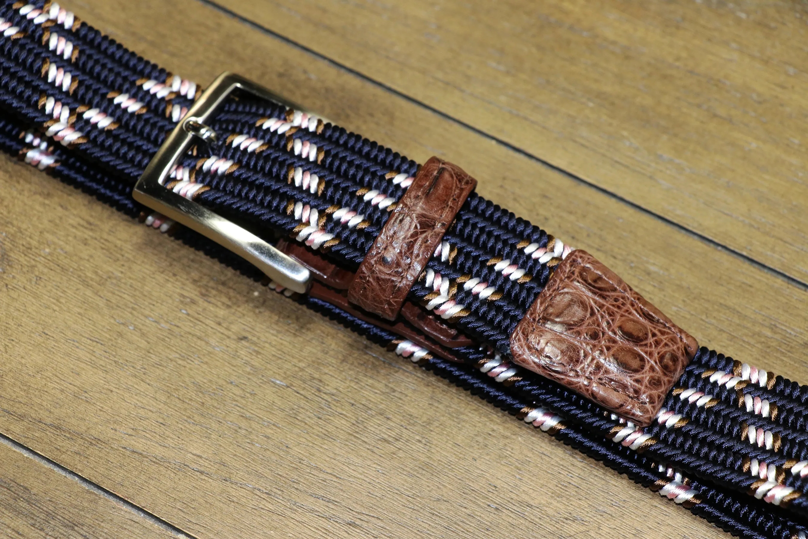Hartford Patterned Stretch Belt