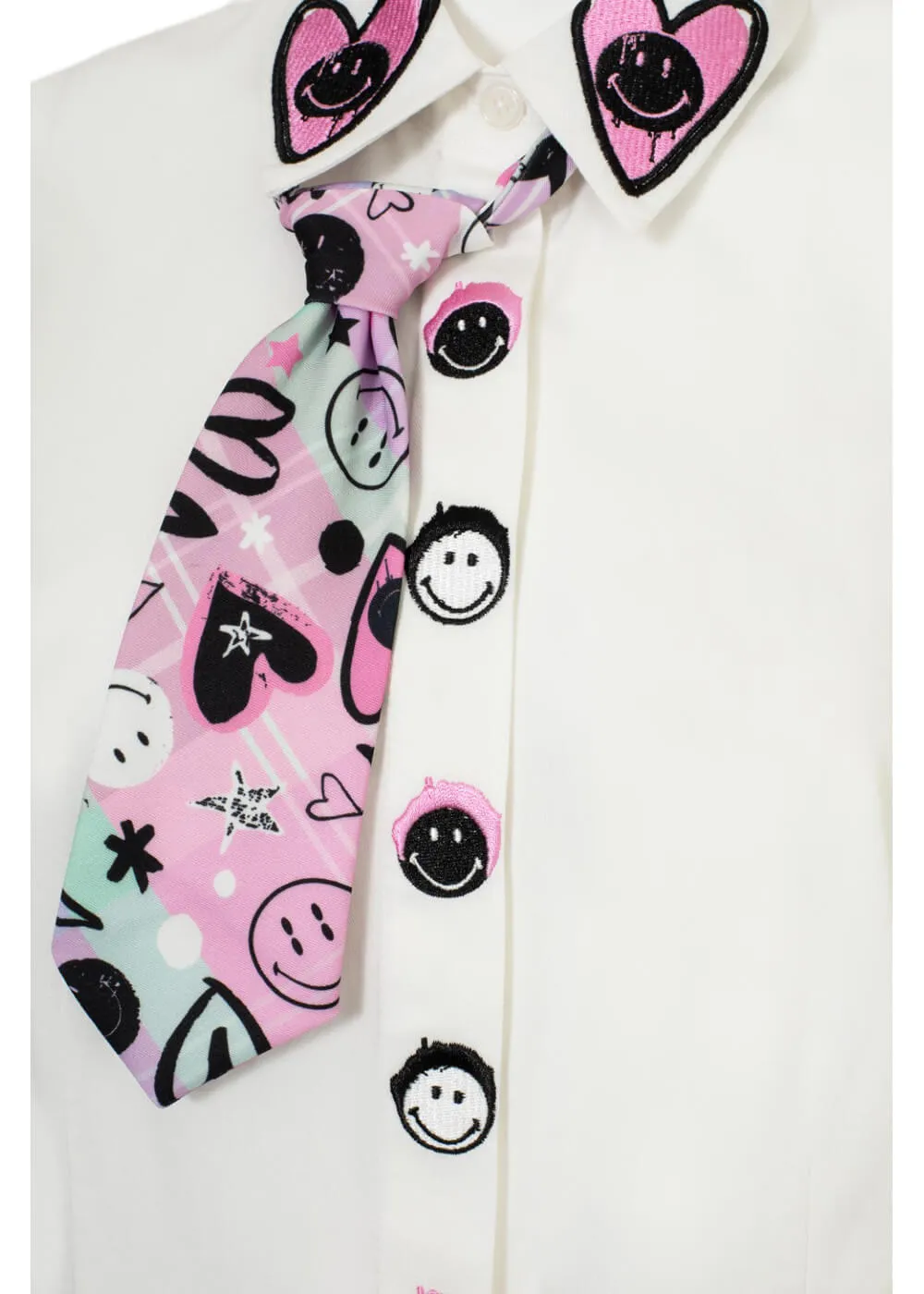 Hell Bunny x Smiley Robbie Blouse Multi Colour