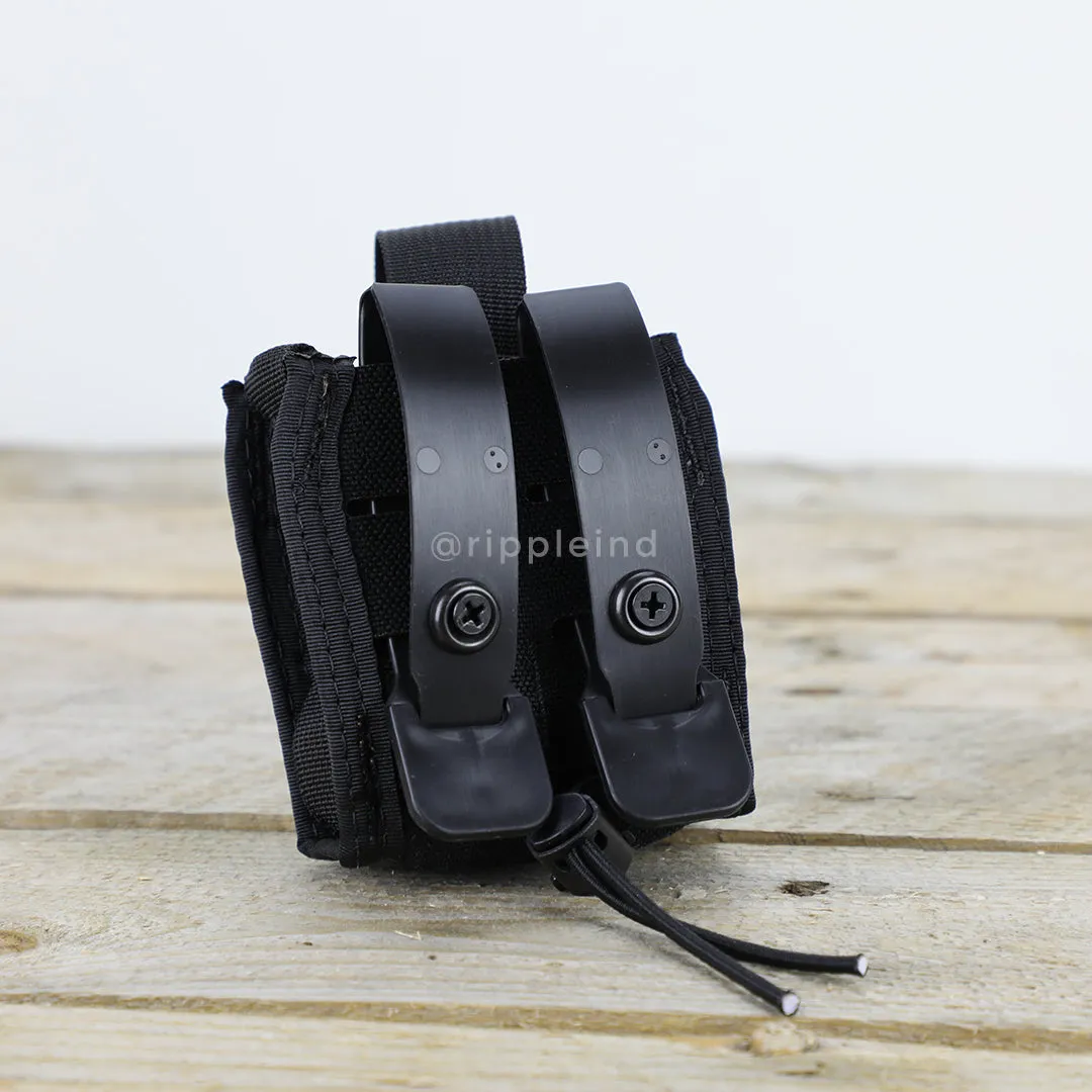 HSGI - Black - DUTY Handcuff Taco (Single)