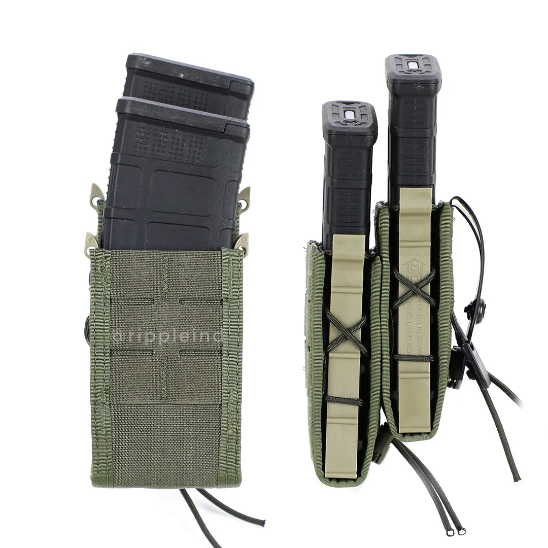 HSGI - Black - DUTY Rifle Taco (Double - Staggered)