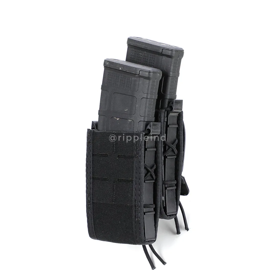 HSGI - Black - DUTY Rifle Taco (Double - Staggered)
