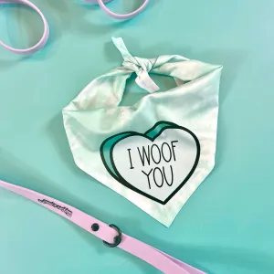 I Woof You | Convo Hearts Bandana