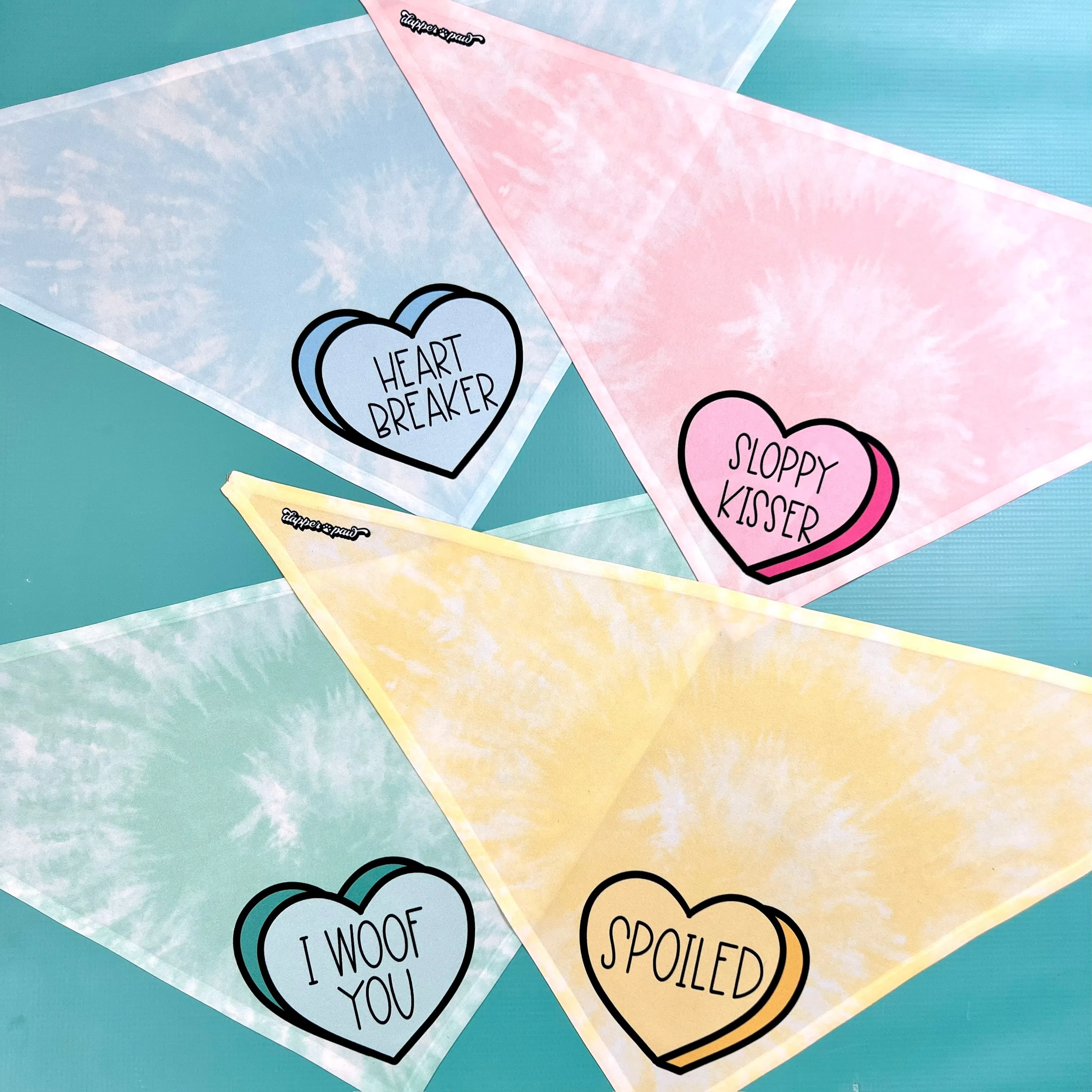 I Woof You | Convo Hearts Bandana