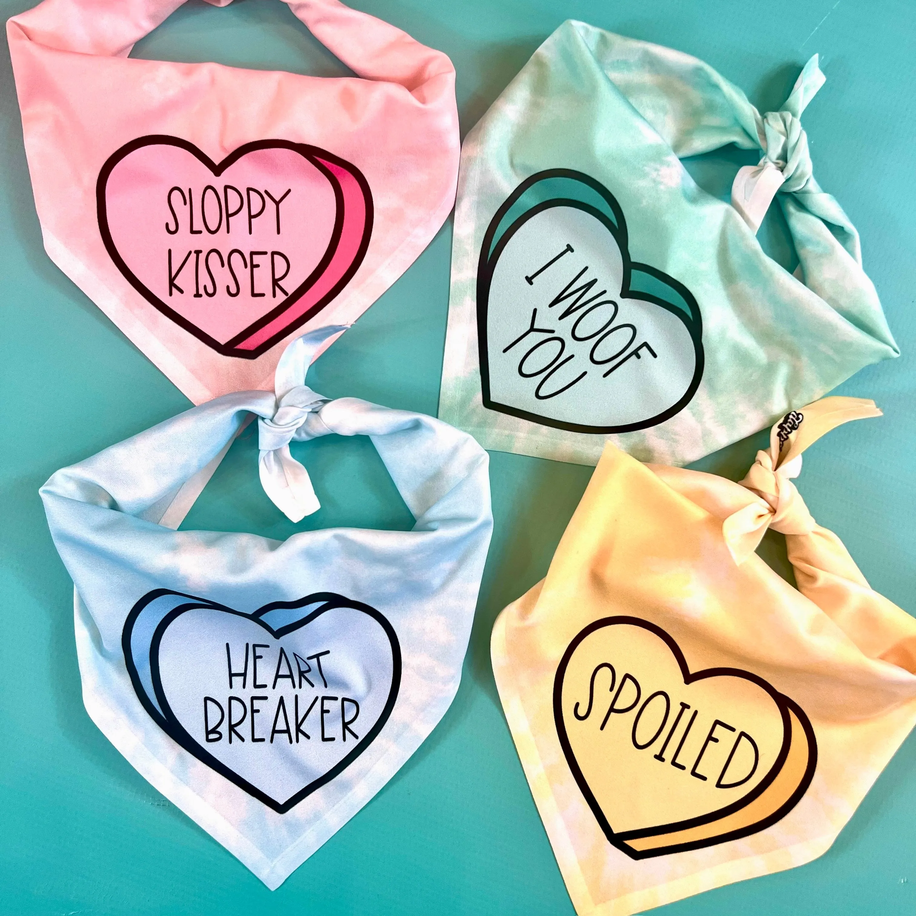I Woof You | Convo Hearts Bandana