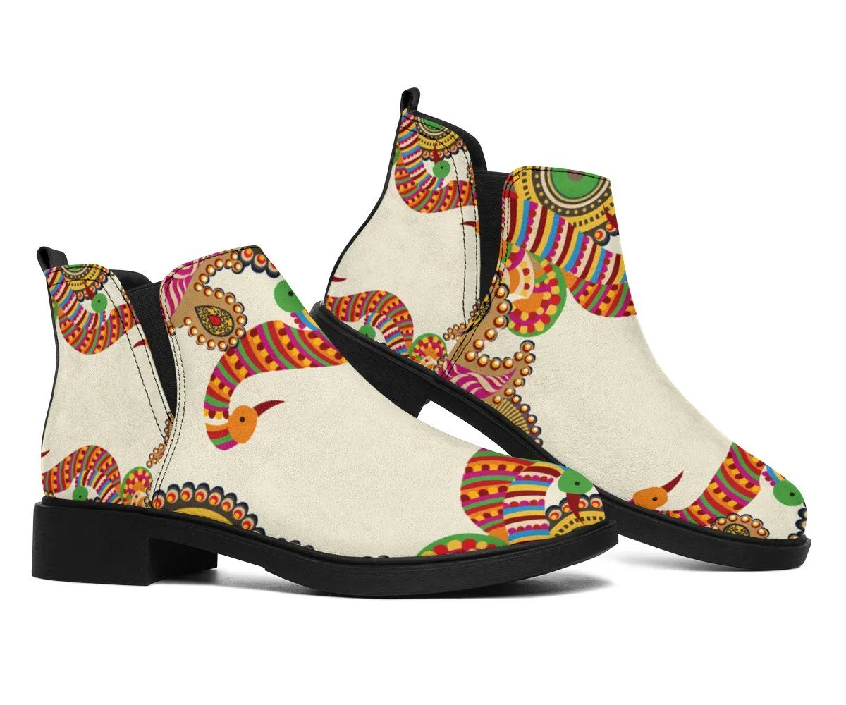 Indian Bird Fashion Boots