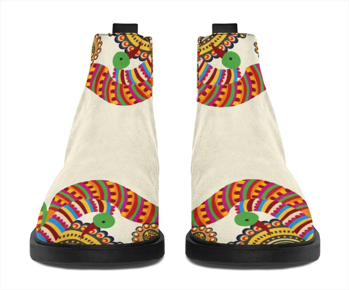 Indian Bird Fashion Boots
