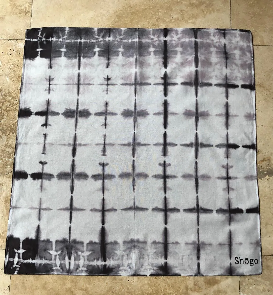 Indigo Shibori Bandanas.