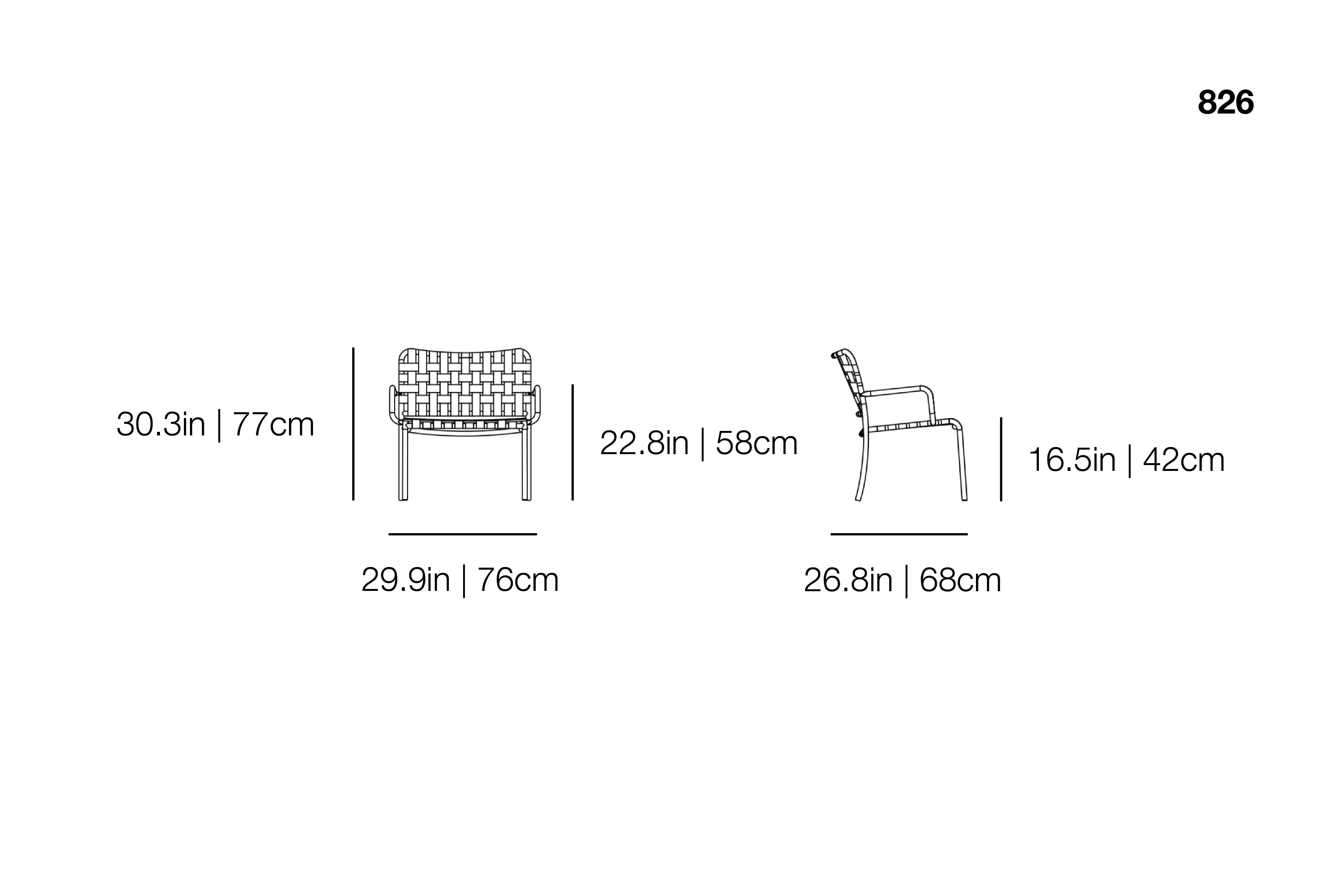 InOut 826 Outdoor Armchair
