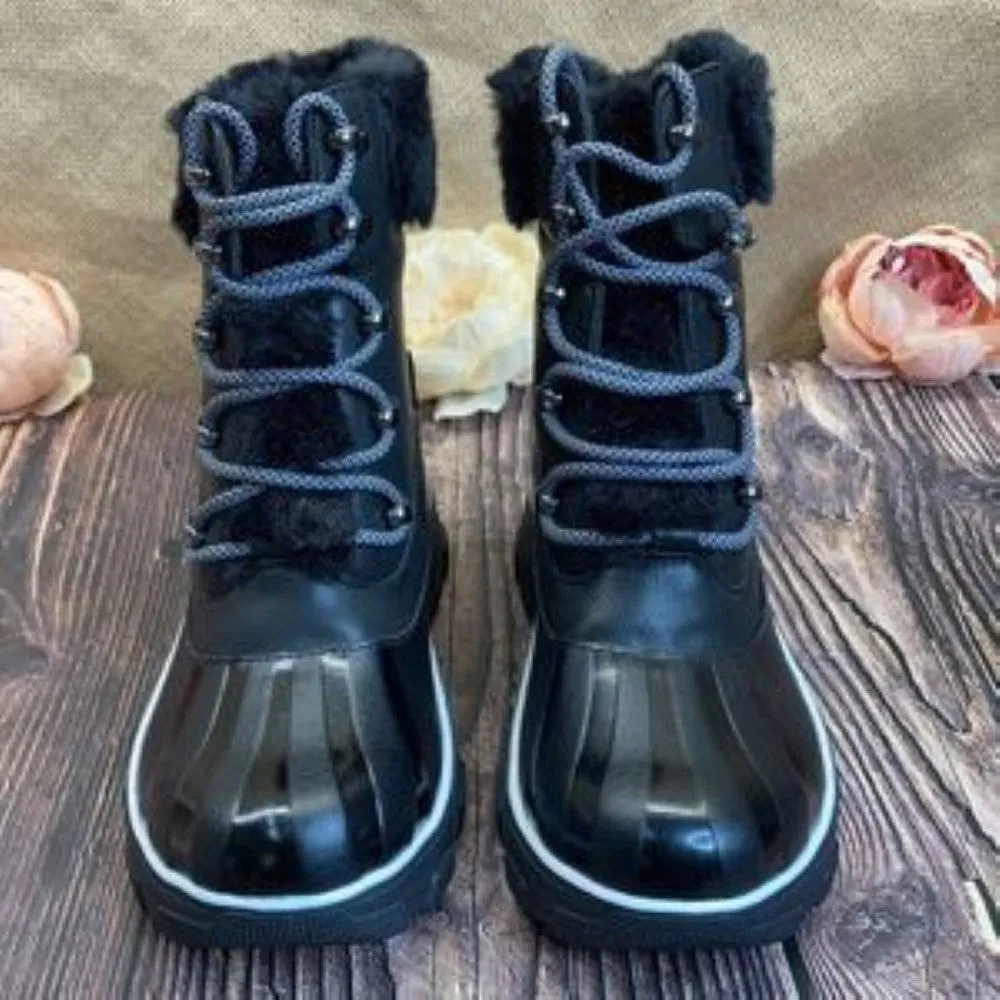 Jambu Black Winter Snow Boots 7.5
