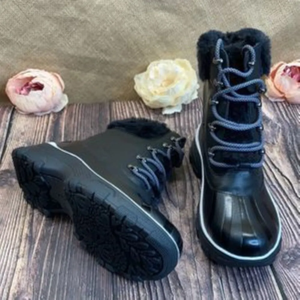 Jambu Black Winter Snow Boots 7.5