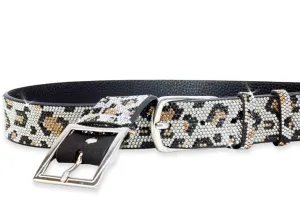 JKBT103.LEPSI - Wild Leopard Lux Belt