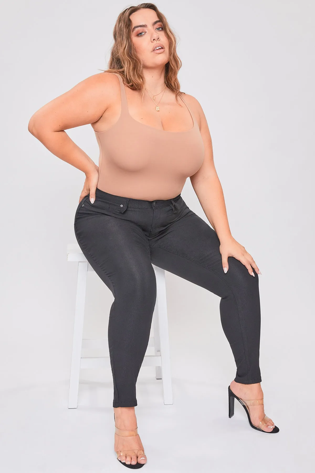 Junior Plus Size Hyperstretch Skinny Jean, 6 Pack