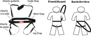Kids Waist Ski Harness