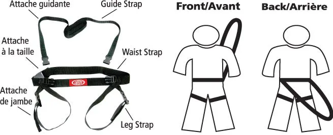 Kids Waist Ski Harness
