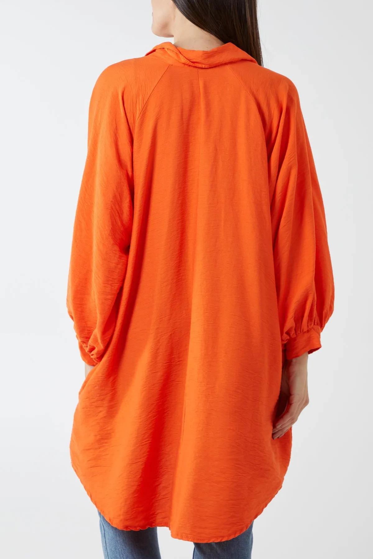 Kiwi Collar Shirt Tunic