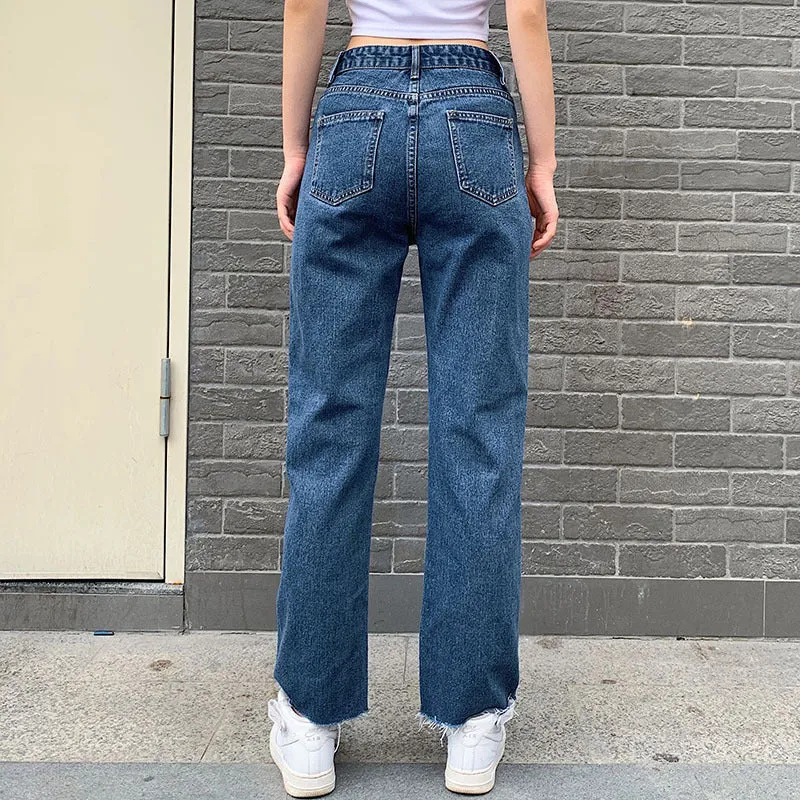 [@klaudiabieszcz] "COLOR BUTTERFLY" JEANS N090209