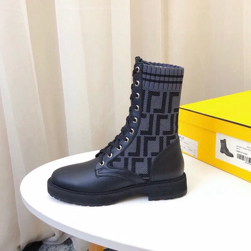 leather Ankle Booties for Women