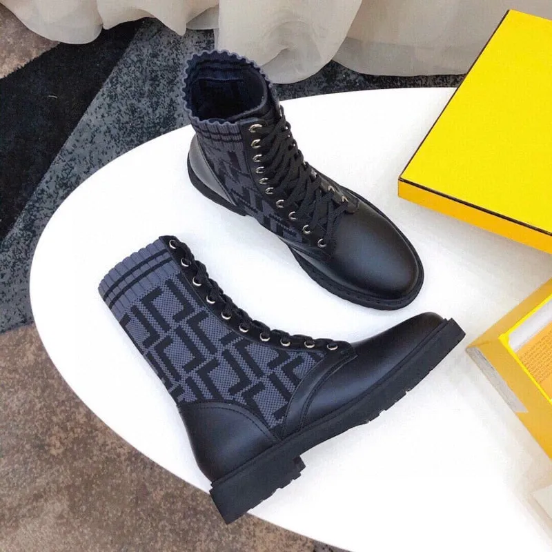 leather Ankle Booties for Women