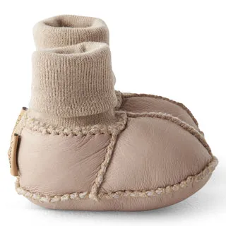 Leather Baby Booties