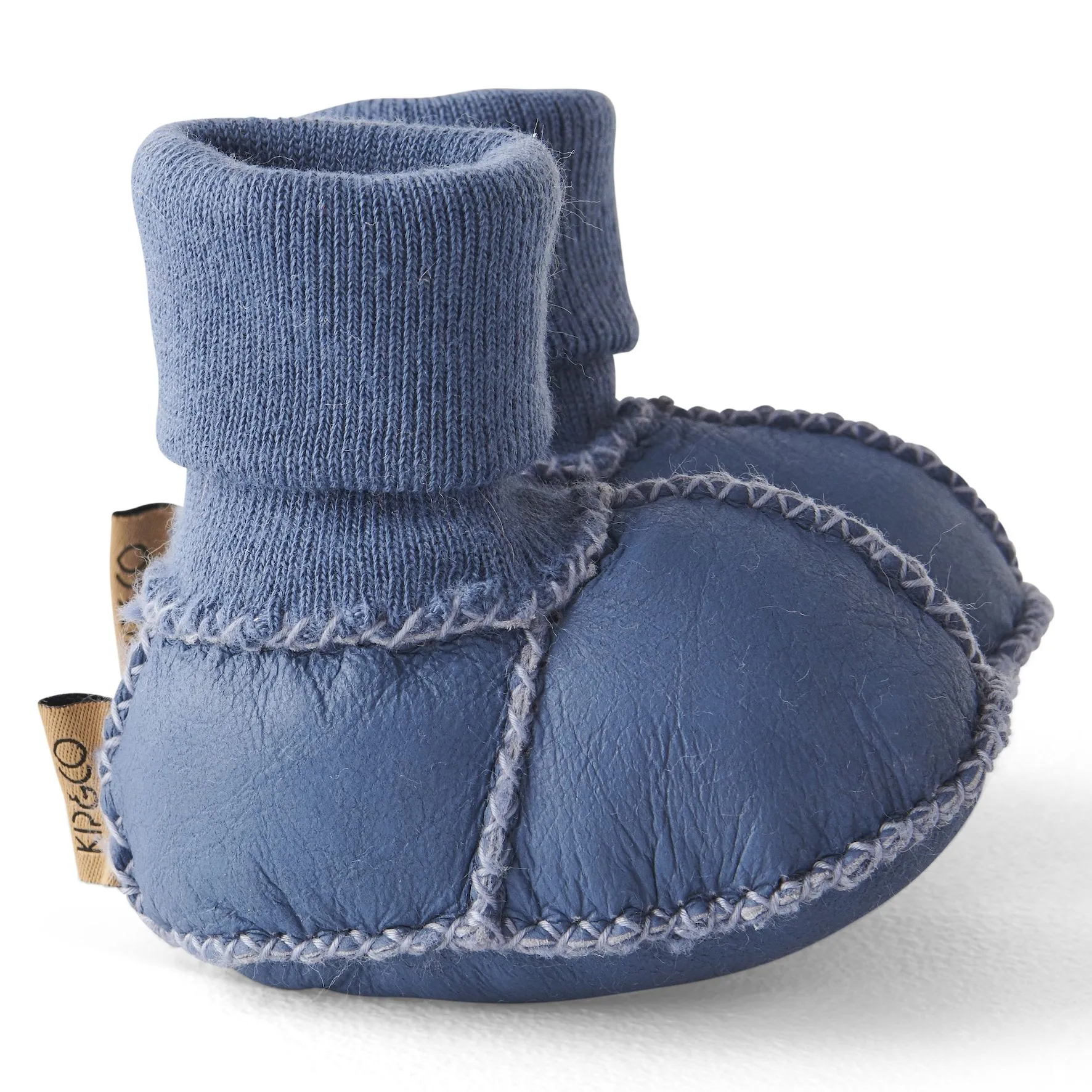 Leather Baby Booties