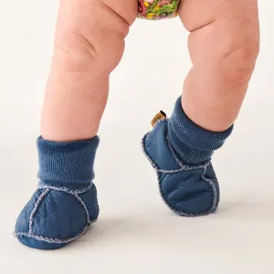 Leather Baby Booties