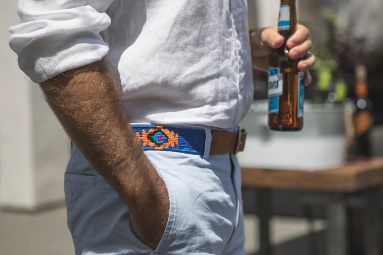 Limited Edition: La Ola Woven Belt