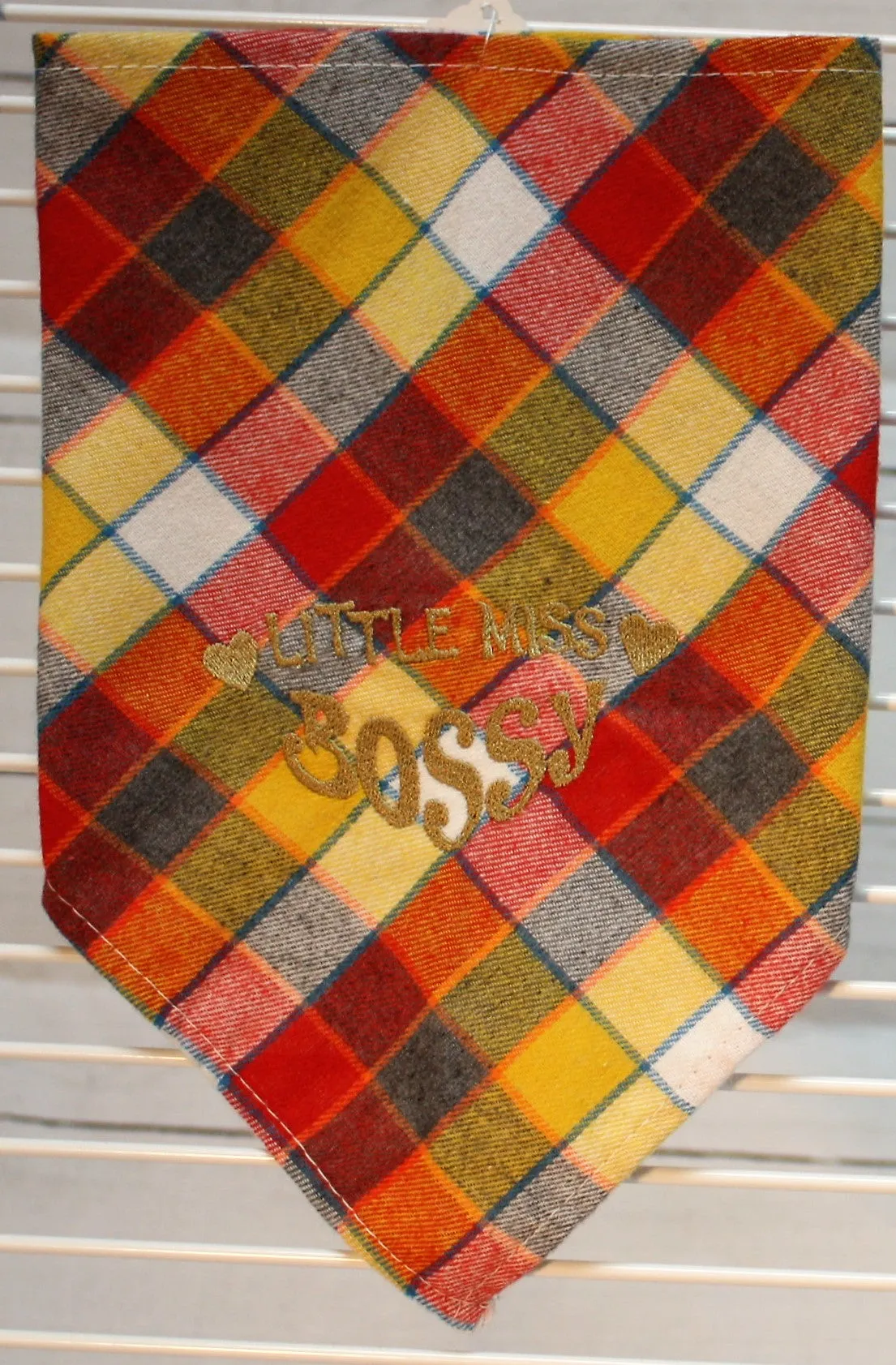 Little Miss Bossy Tie Bandana