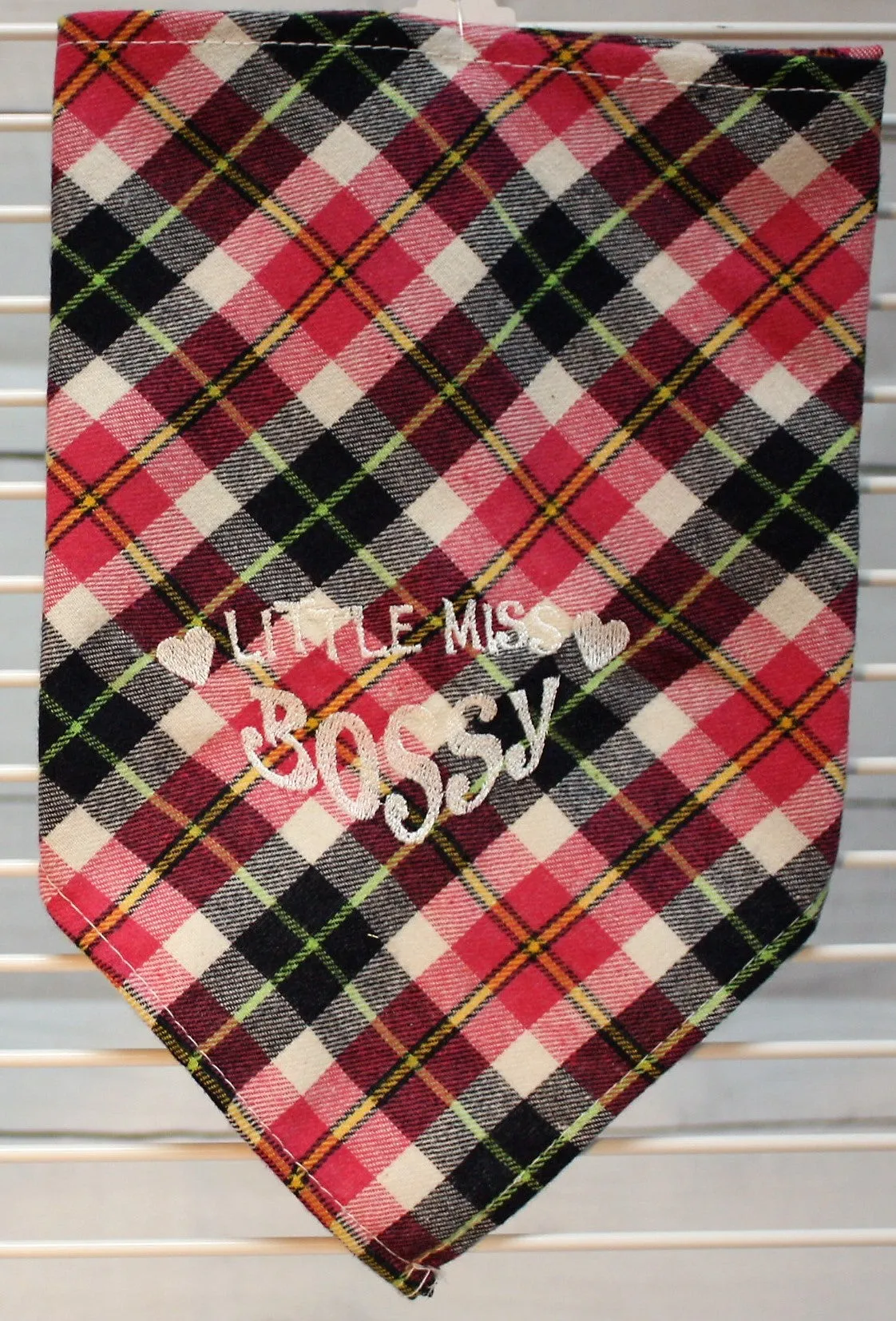 Little Miss Bossy Tie Bandana