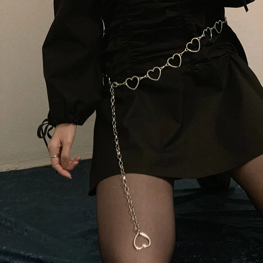 Love waist chain KF81954