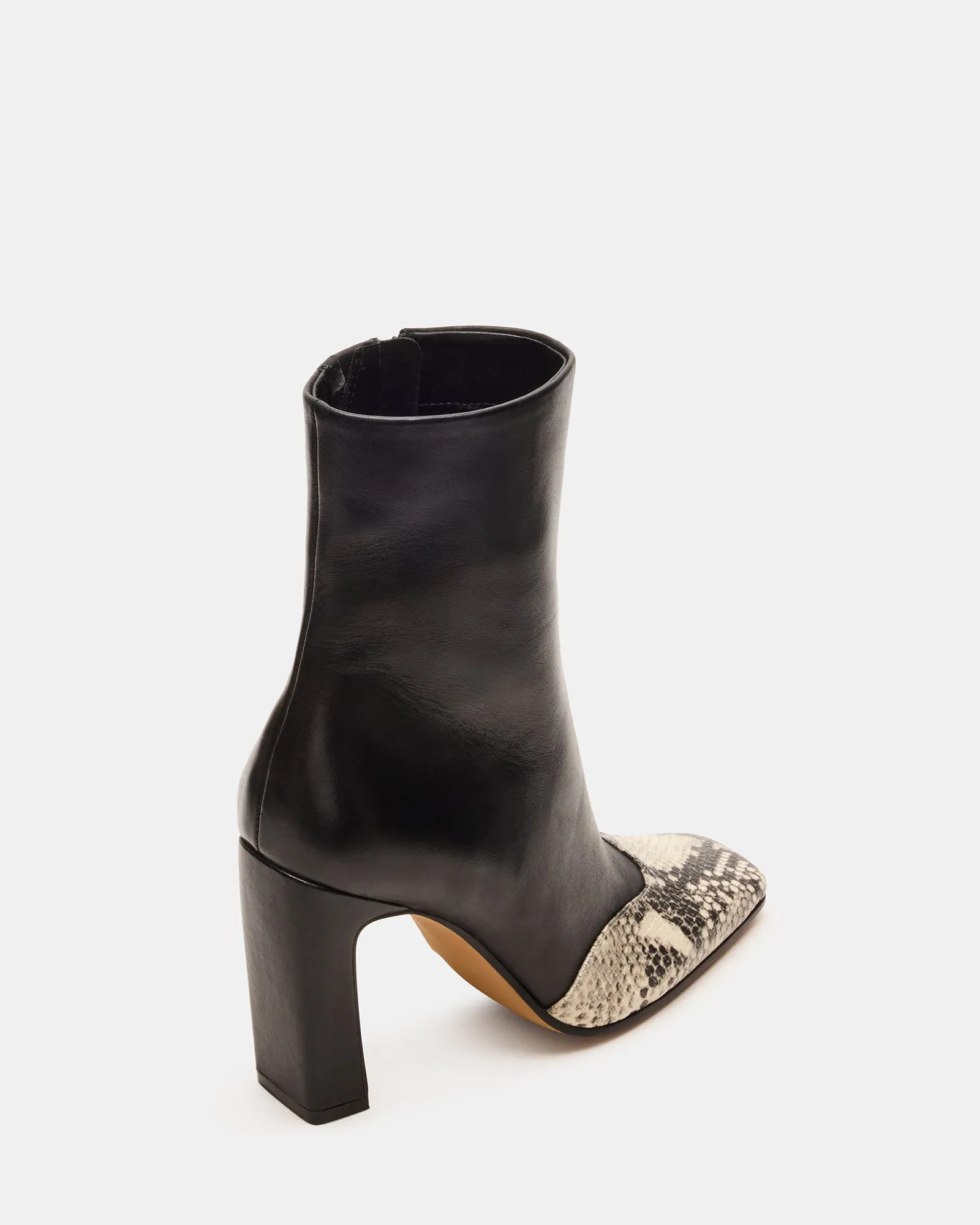 LYLE BLACK LEATHER WITH SNAKE