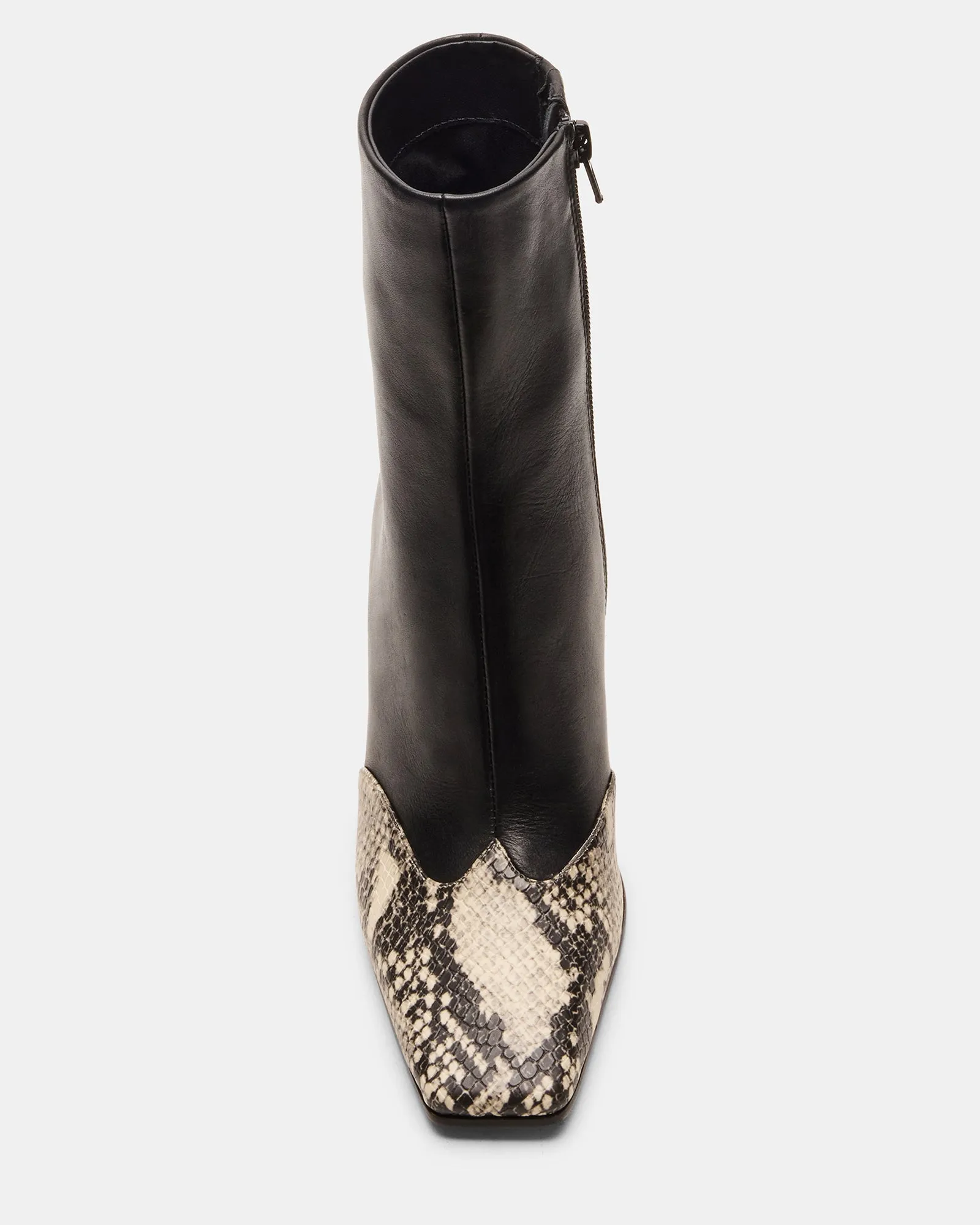 LYLE BLACK LEATHER WITH SNAKE