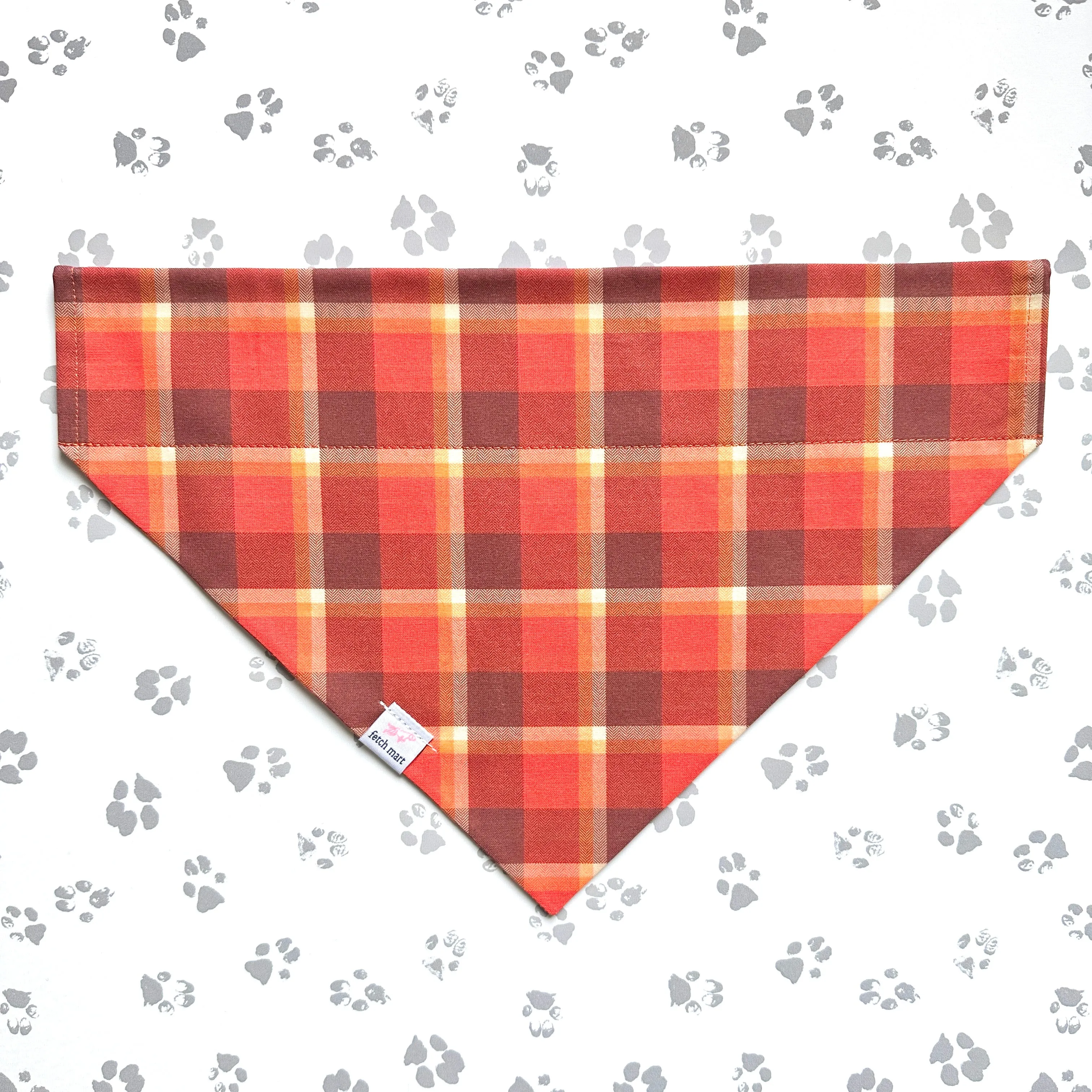 Maple Plaid Bandana