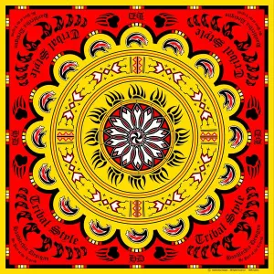 Mato Wi (Sun Bear) Bandana