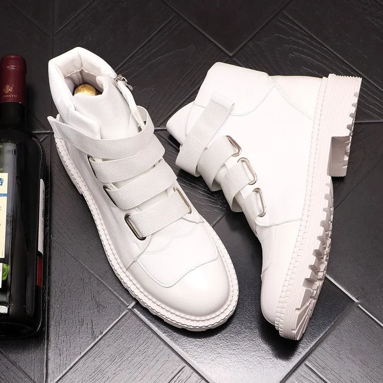 Men luxury fashion warm fur snow boots