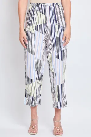 Missy Pull-On Relaxed Rise Pant W/Tapered Leg 6 Pack