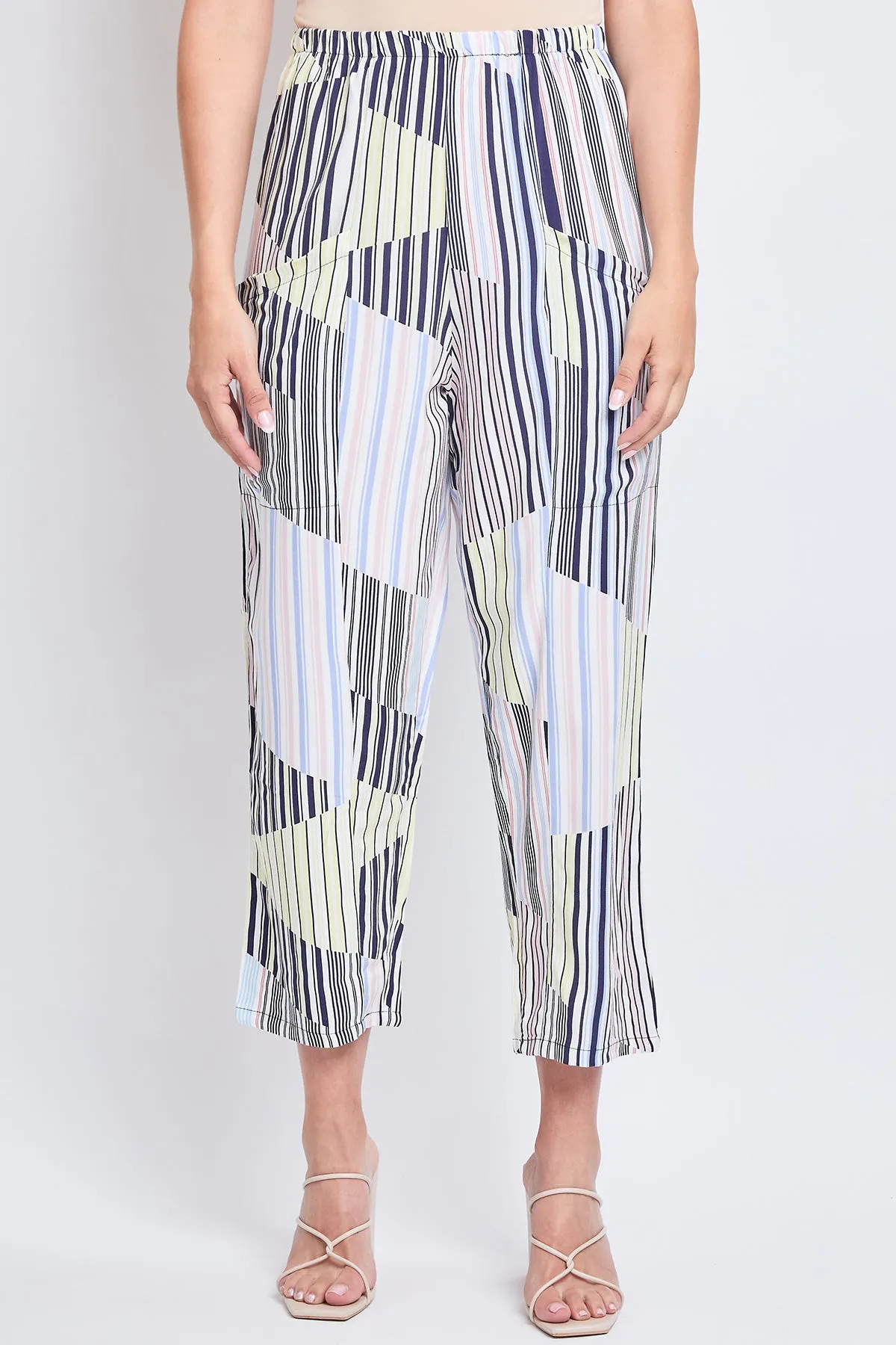 Missy Pull-On Relaxed Rise Pant W/Tapered Leg 6 Pack
