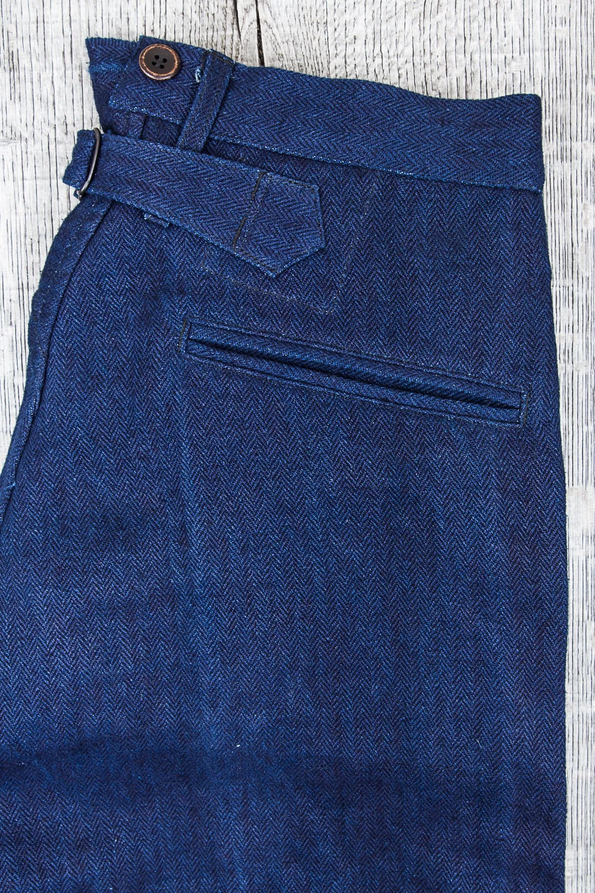 Mister Freedom Le Vaillant Indigo HBT Trousers
