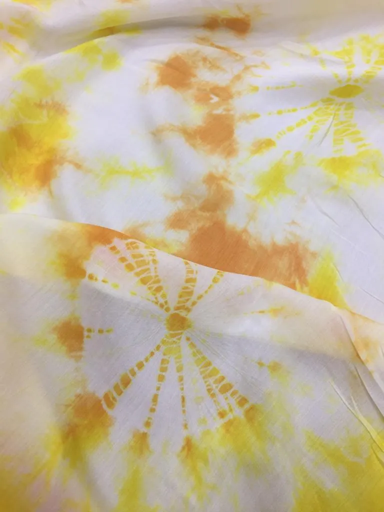 Modal Soft Muslin Tie dye Fabric