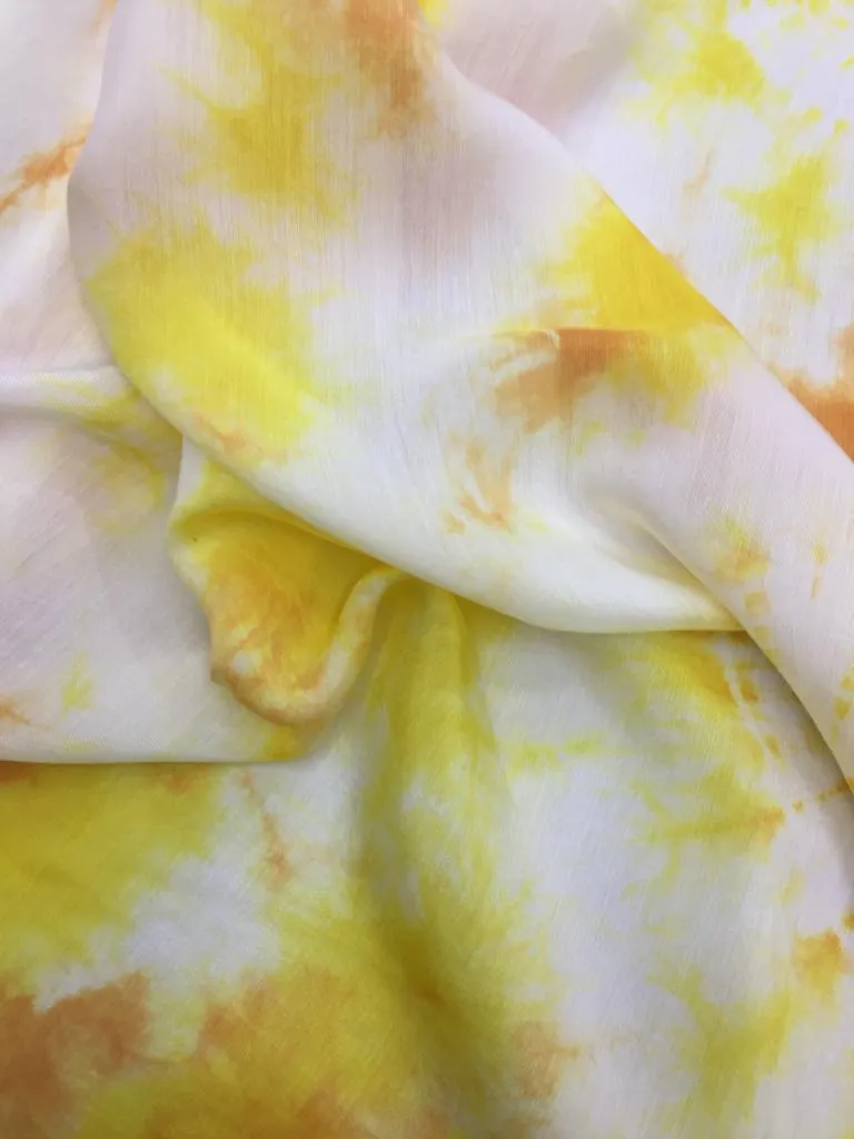 Modal Soft Muslin Tie dye Fabric