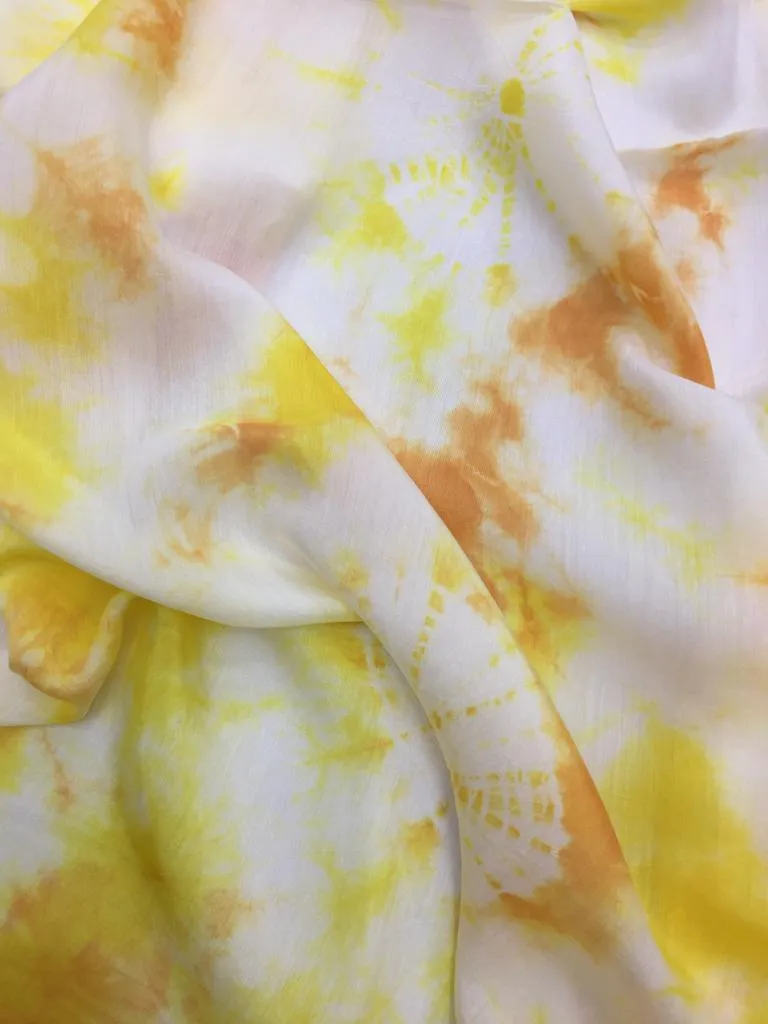 Modal Soft Muslin Tie dye Fabric