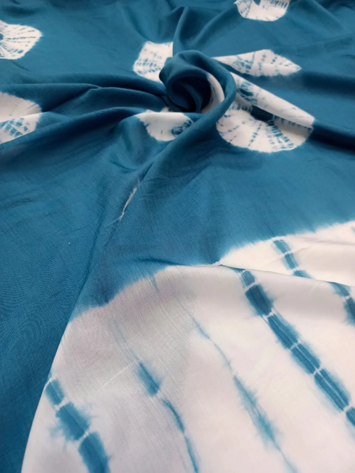 Modal Soft Muslin Tie dye Fabrics