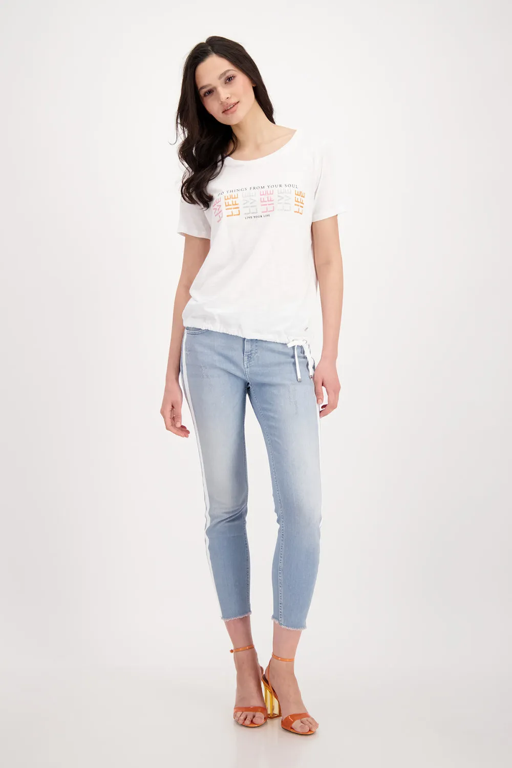 Monari Tee with Front Print M407846