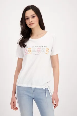 Monari Tee with Front Print M407846
