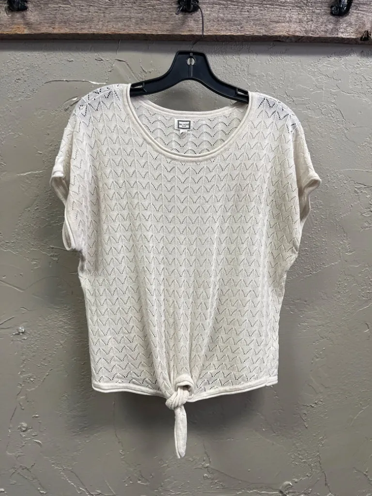 MO:VINT FRONT-TIE TOP