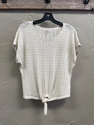 MO:VINT FRONT-TIE TOP