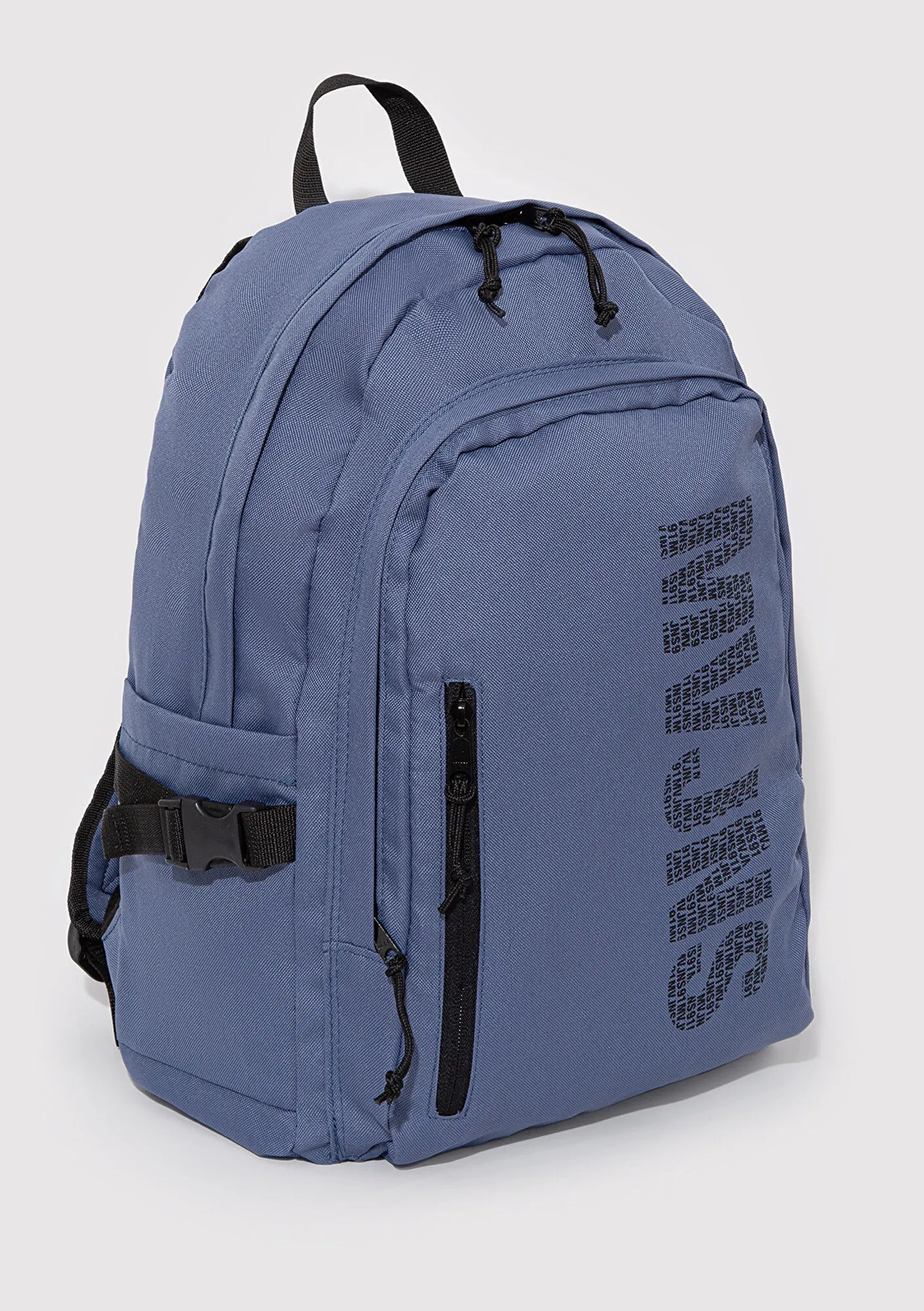 MVJNS Printed Blue Backpack